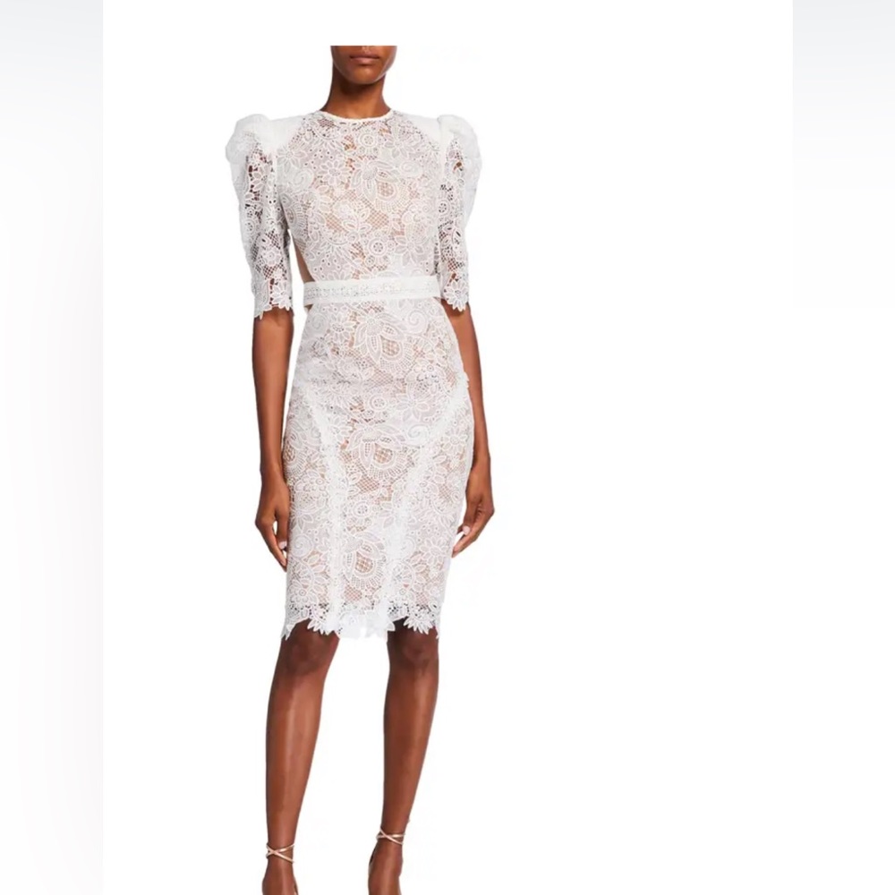 Bronx and Branco lace dress !